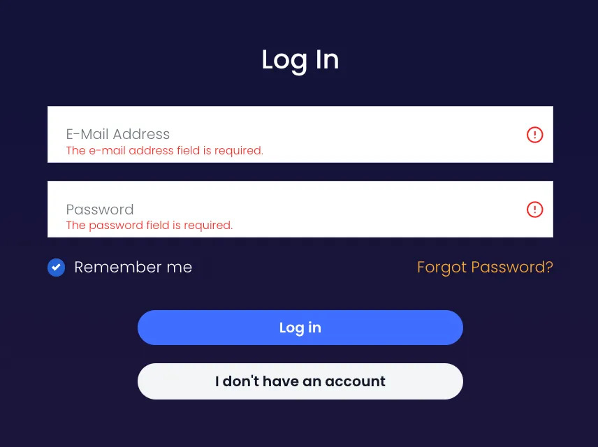 dreams-casino login page